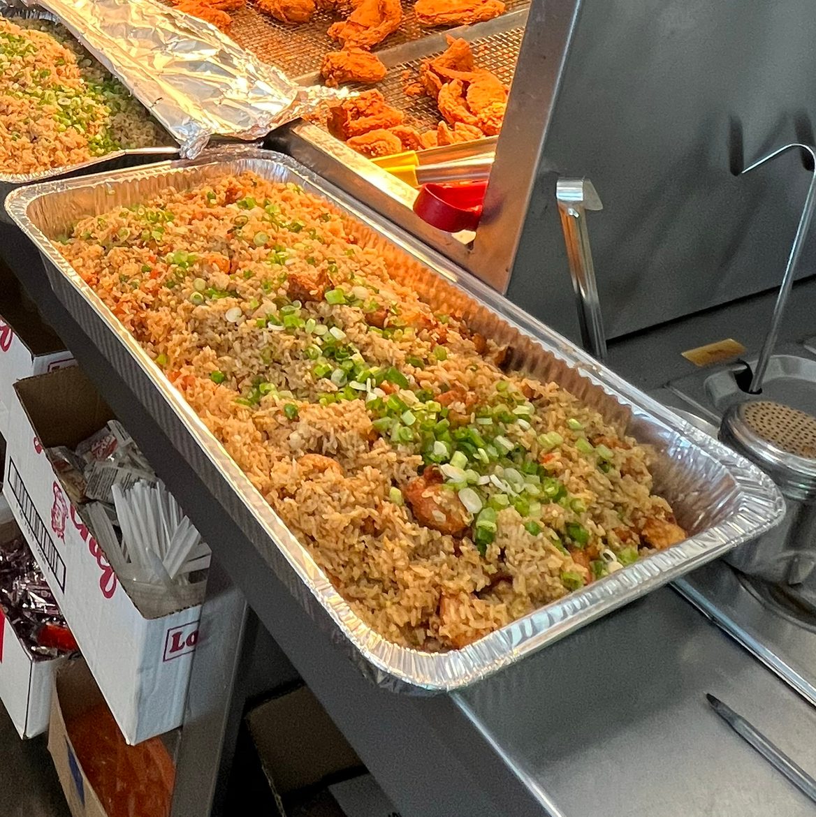 Big Pan Fried Rice.