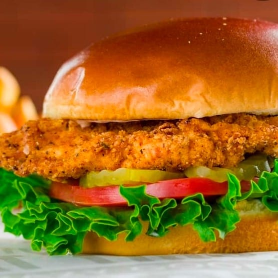 Fish sandwich only.