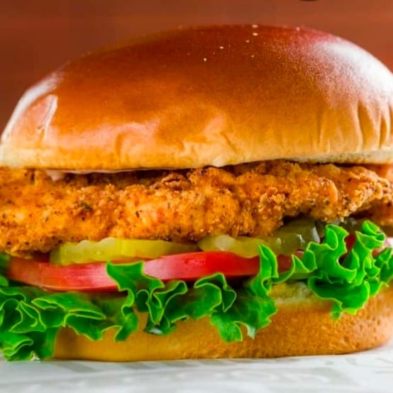 Chicken sandwich combo.