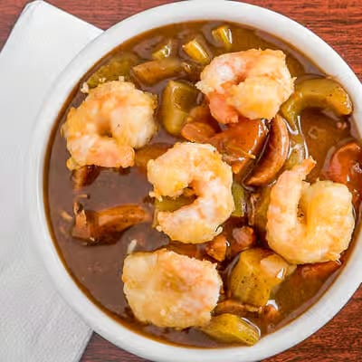 Seafood Gumbo.